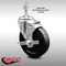 Service Caster 5 Inch SS Soft Rubber Wheel Swivel 3/8 Inch Threaded Stem Caster with Brake SCC SCC-SSTS20S514-SRS-TLB-381615 - alternate 4